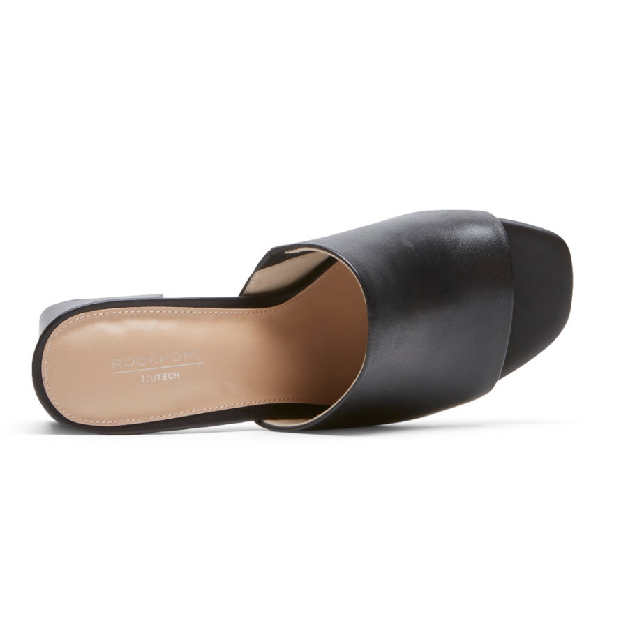 Rockport Kvinners Farrah Slide Sandal Svart