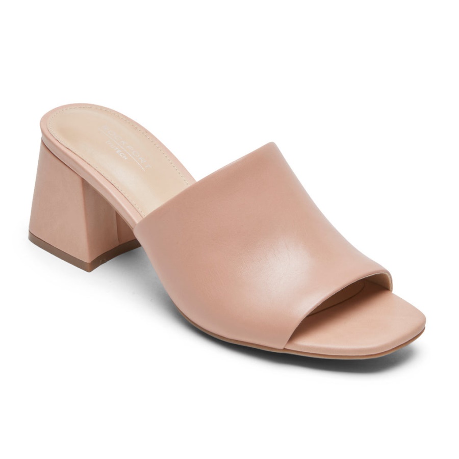 Rockport Kvinners Farrah Slide Sandal Toscana Rosa