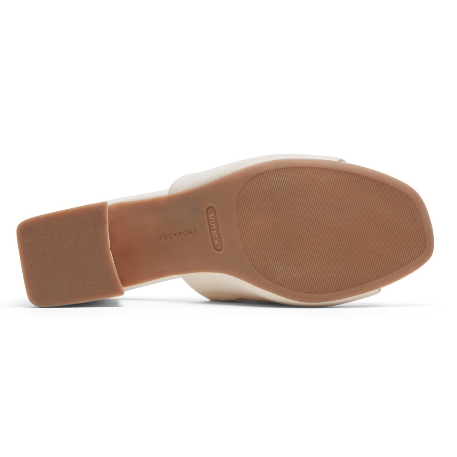 Rockport Kvinners Farrah Slide Sandal Vanilje