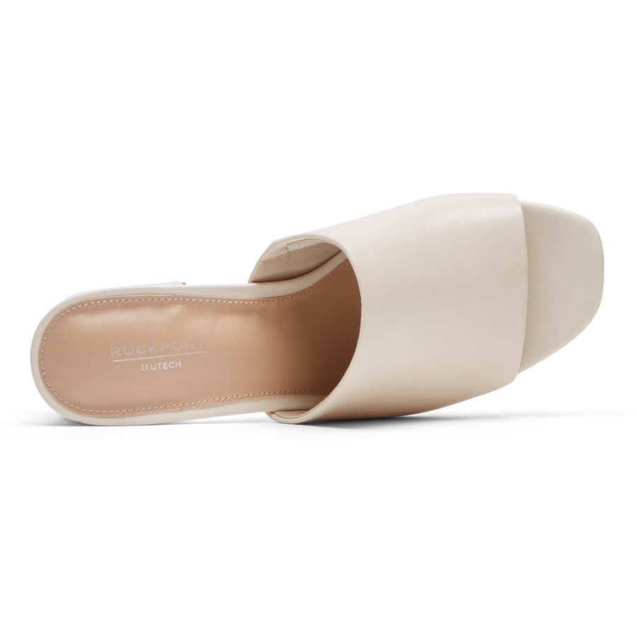 Rockport Kvinners Farrah Slide Sandal Vanilje