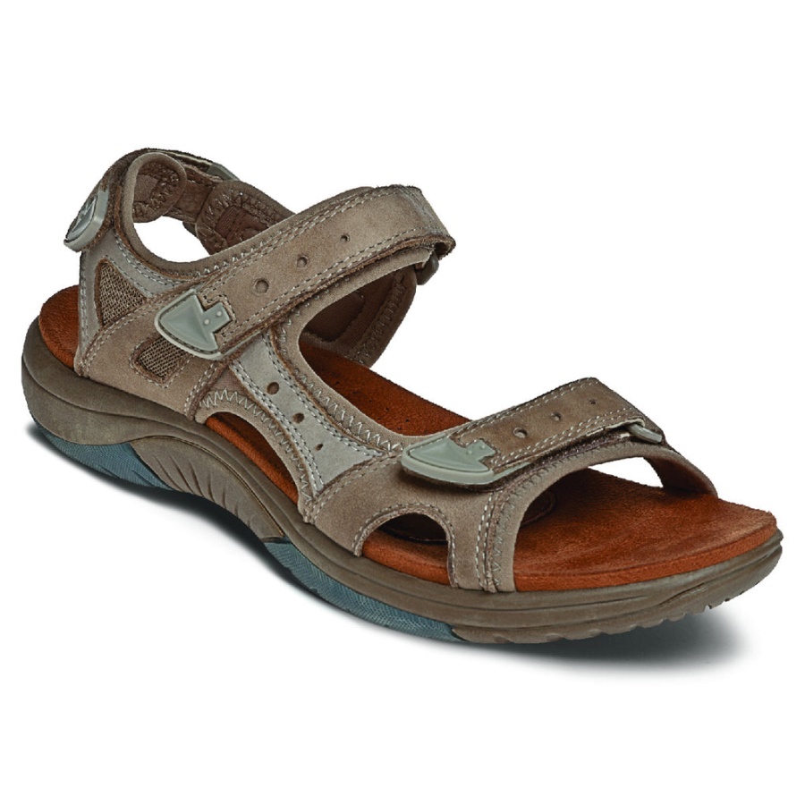 Rockport Dame Fiona Justerbar Sandal Taupe