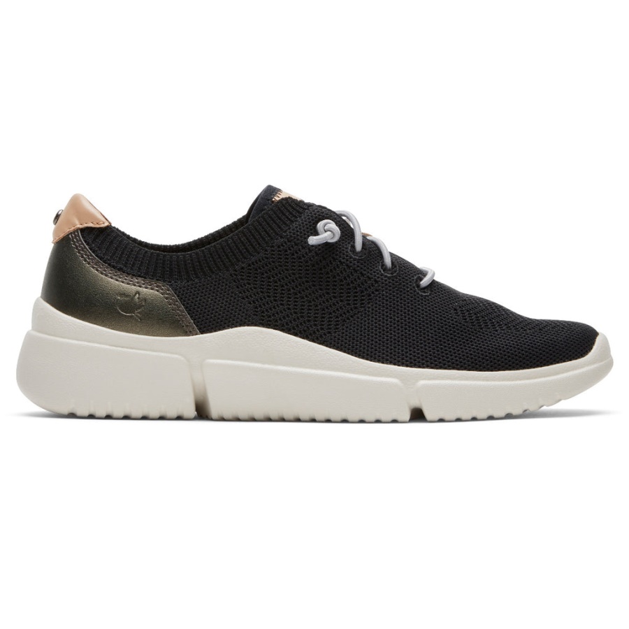 Rockport Dame Juna Strikk Sneaker Svart
