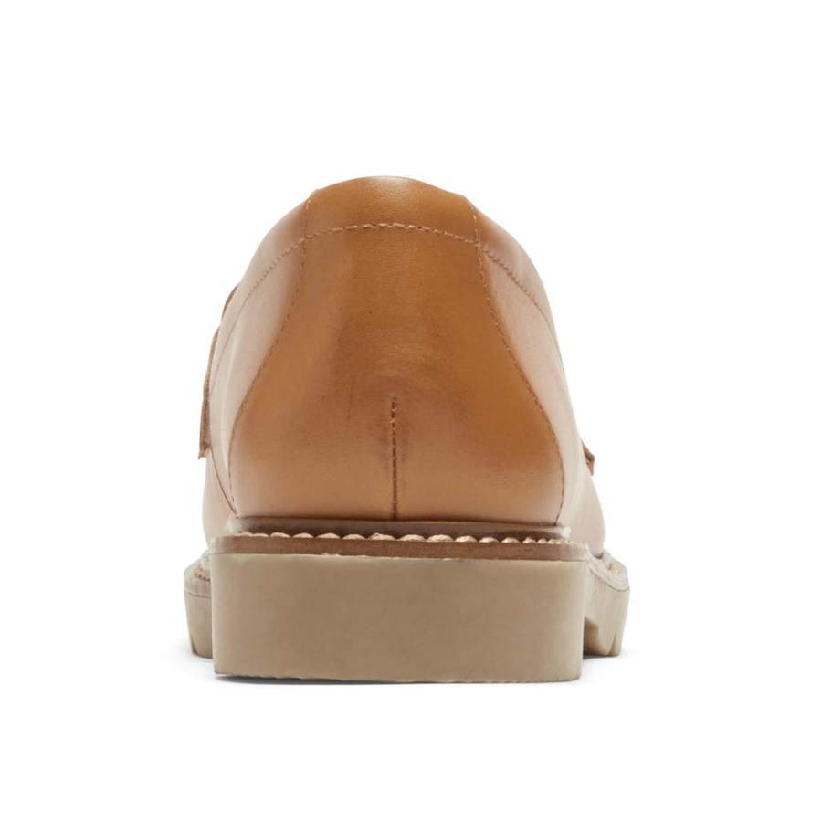 Rockport Dame Kacey Chain Loafer Honning