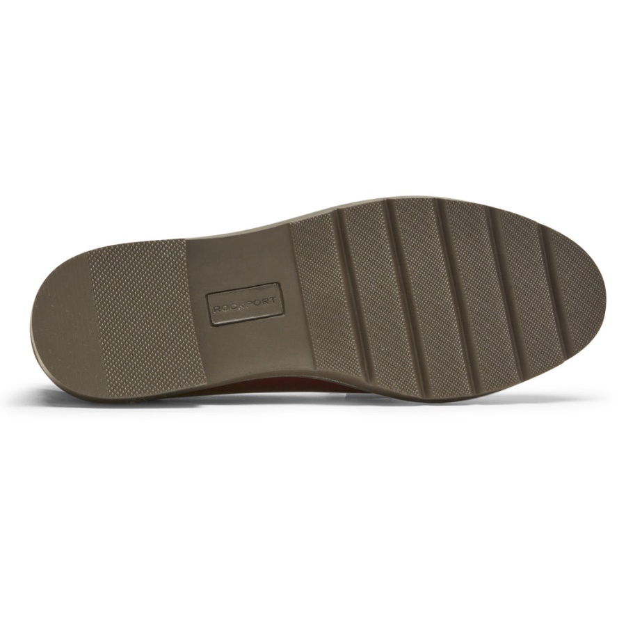 Rockport Dame Kacey Chain Loafer Tawny Port