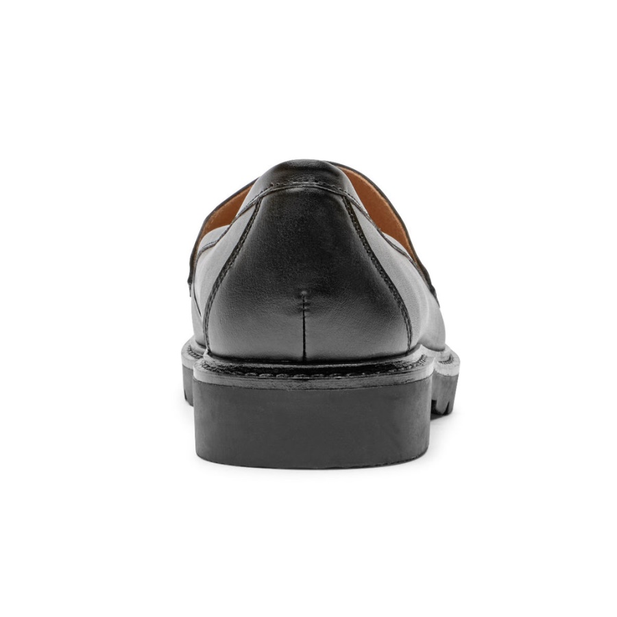 Rockport Dame Kacey Penny Loafer Svart Skinn