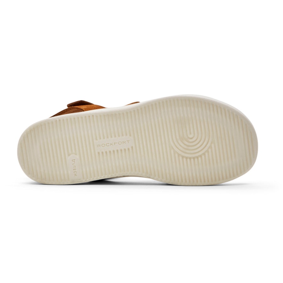 Rockport Kvinners Kells Bay 3-stropper Sandal Honning