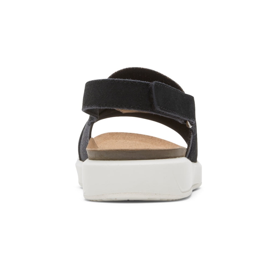 Rockport Dame Kyra Slingback Sandal Svart