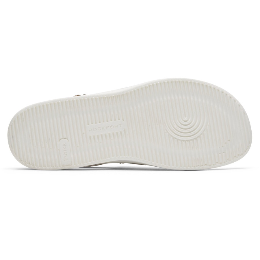 Rockport Kvinners Kyra Slingback Sandal Platina