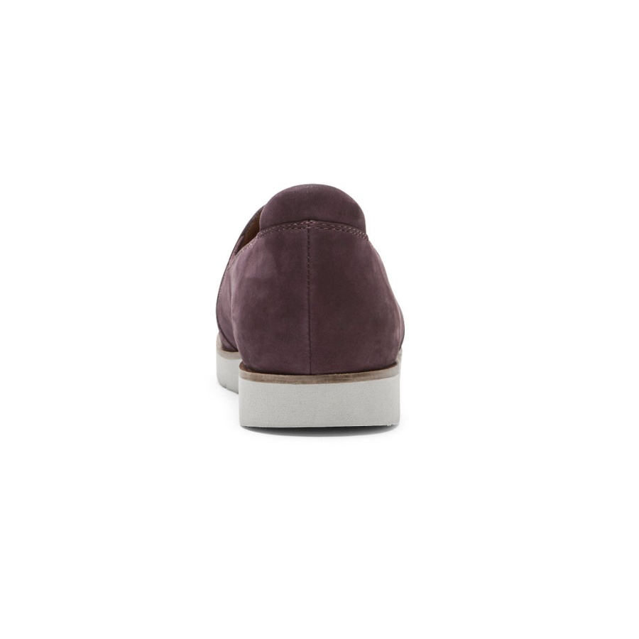Rockport Kvinners Laci Twin-gore Slip-on Aubergine