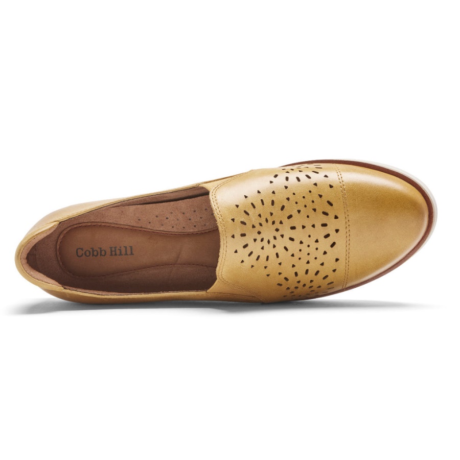 Rockport Kvinners Laci Twin-gore Slip-on Solstråleskinn