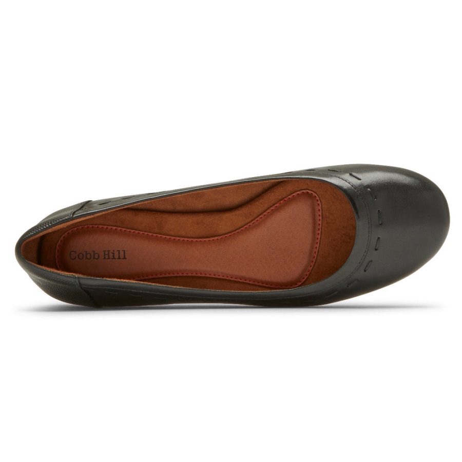 Rockport Dame Maiika Ballett Flat Svart