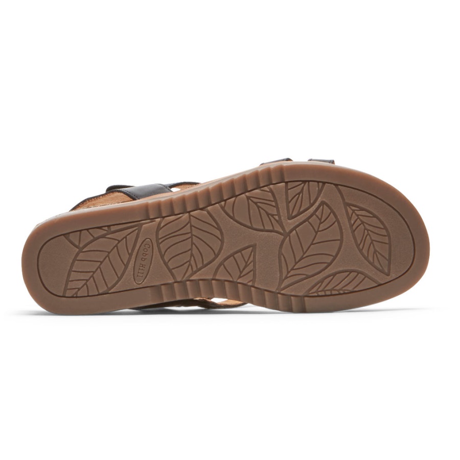 Rockport Kvinner Kan Beaded Sandal Svart
