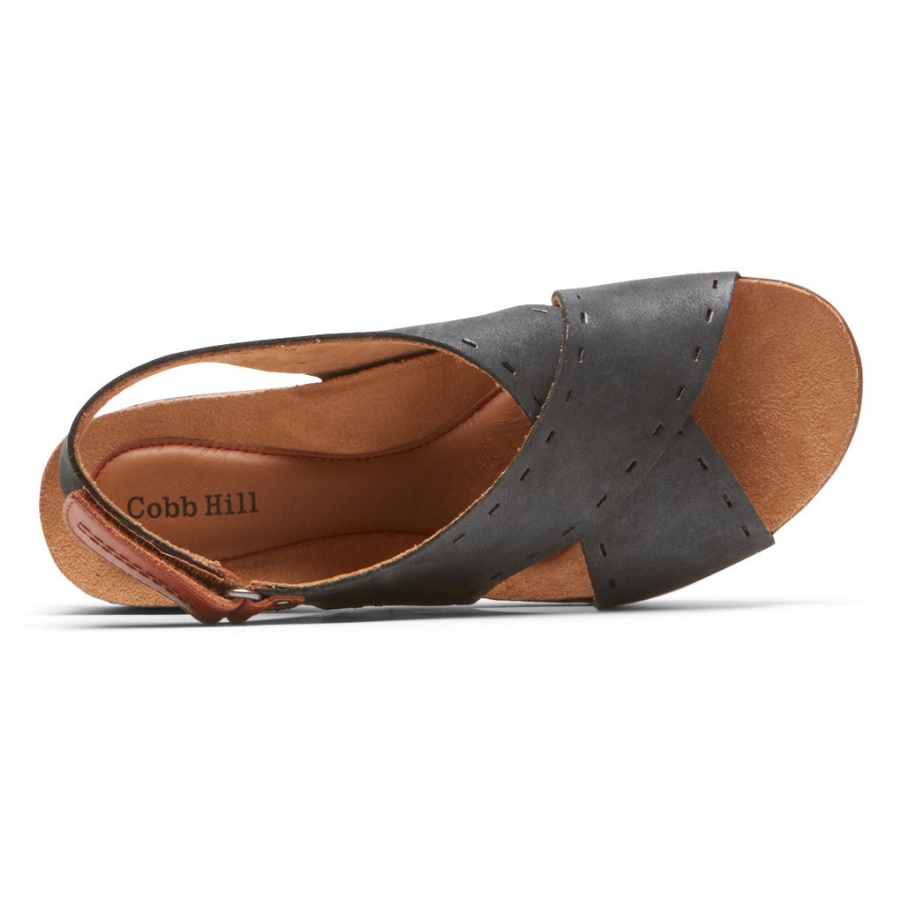 Rockport Dame Mai Slingback Sandal Svart