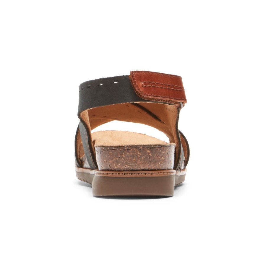 Rockport Dame Mai Slingback Sandal Svart