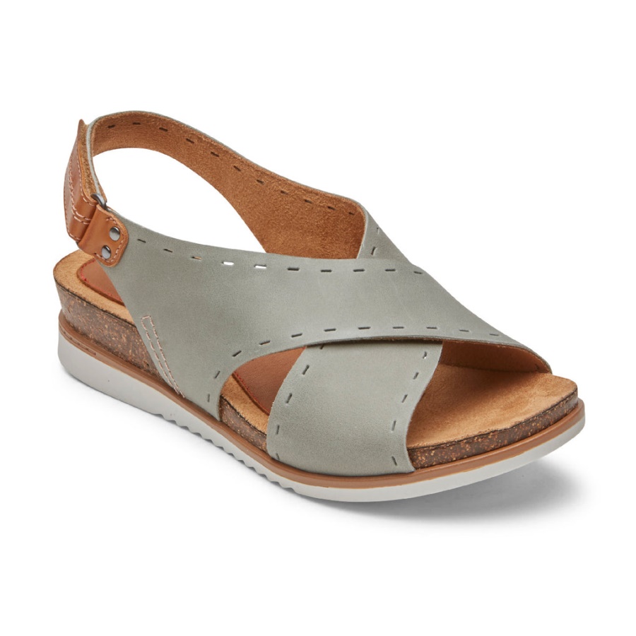 Rockport Kvinners Mai Slingback Sandal Salvie