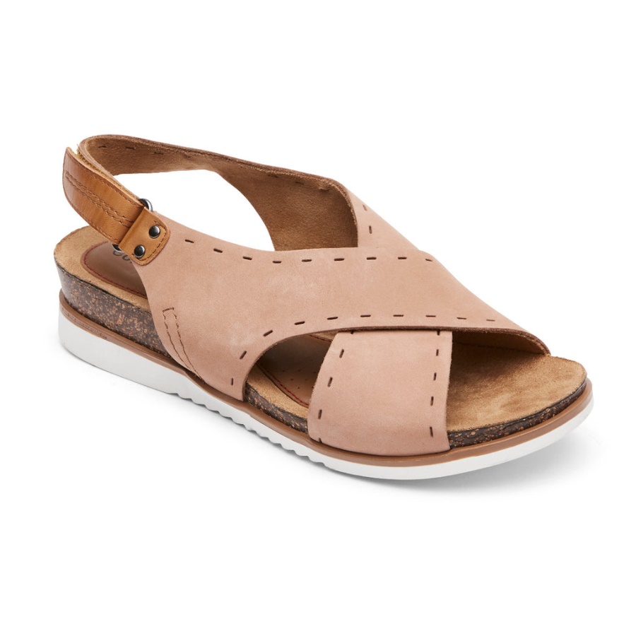 Rockport Dame Mai Slingback Sandal Toscana Rosa