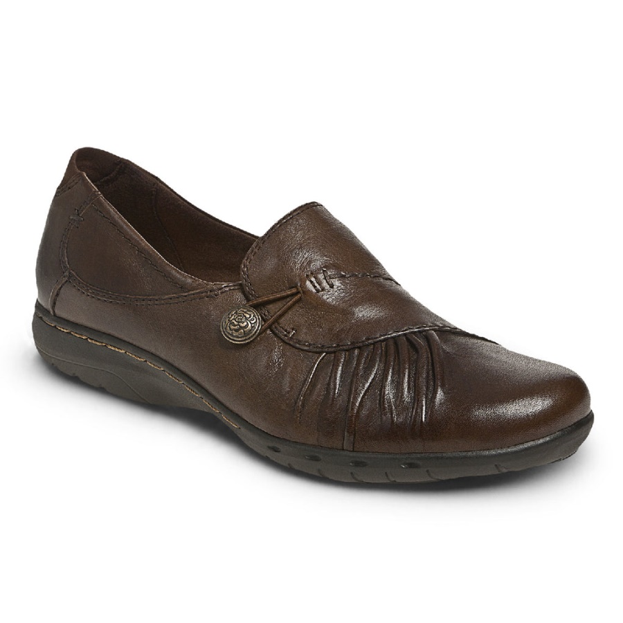 Rockport Kvinners Paulett Slip-on Bark