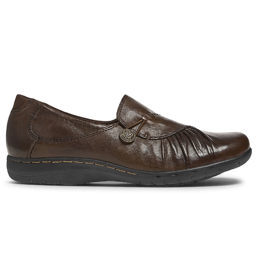 Rockport Kvinners Paulett Slip-on Bark