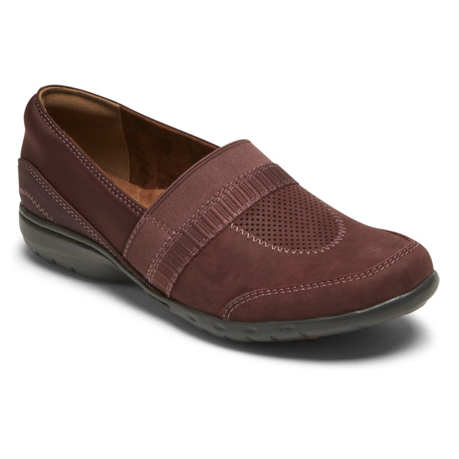 Rockport Kvinners Penfield A-line Slip-on Redwood