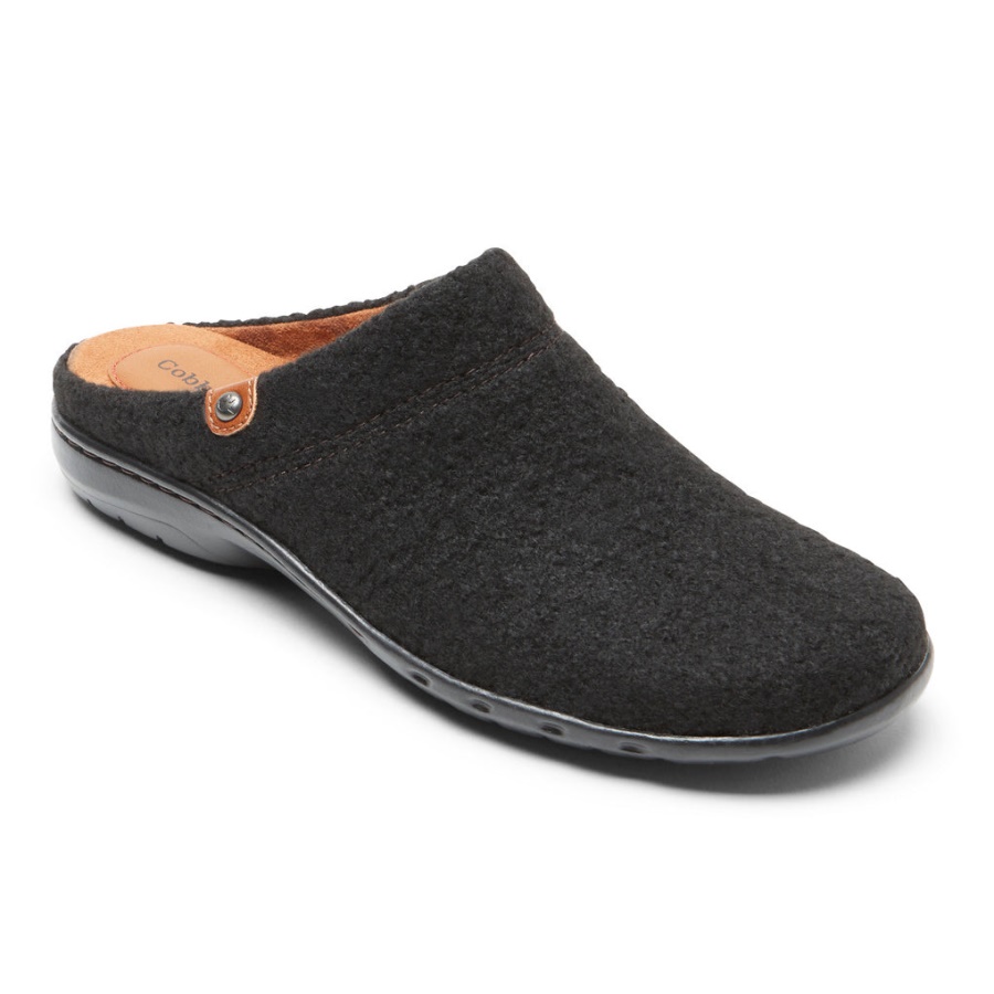 Rockport Kvinners Penfield Clog Svart