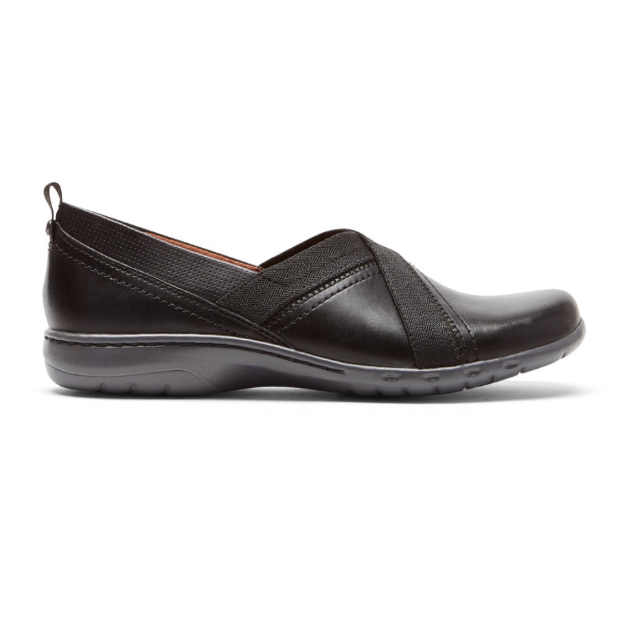 Rockport Kvinners Penfield Slip-on Svart