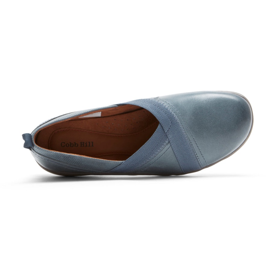 Rockport Kvinners Penfield Slip-on Blågrønn