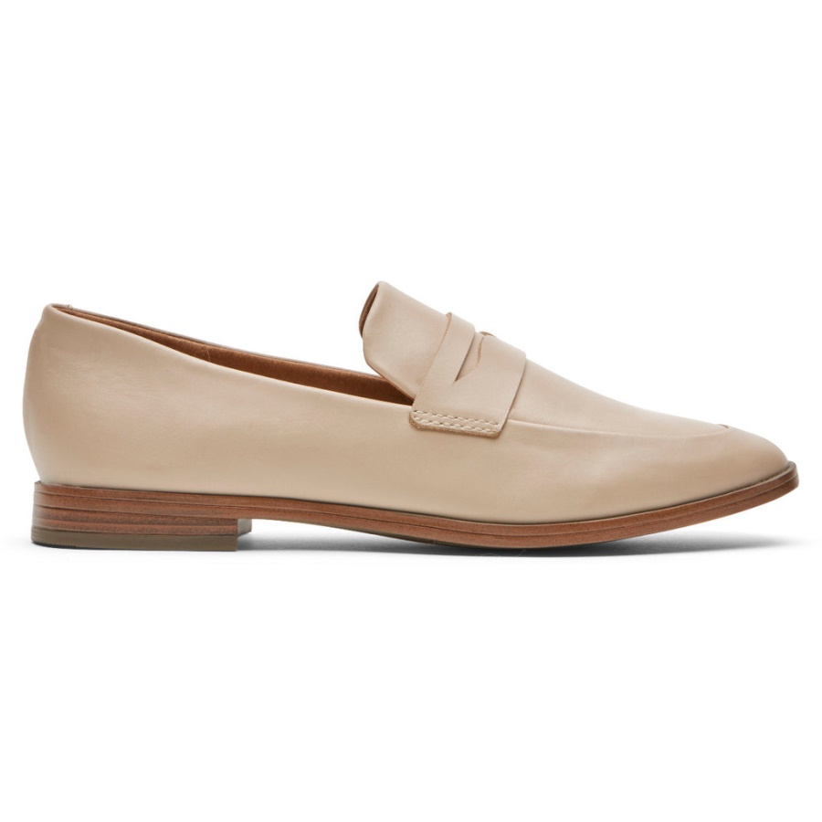 Rockport Kvinners Perpetua Klassisk Penny Loafer Humus