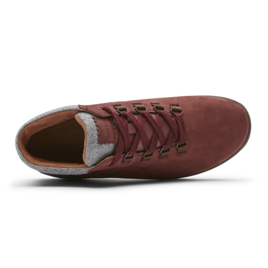 Rockport Kvinners Piper Hiker Bootie-vanntett Redwood
