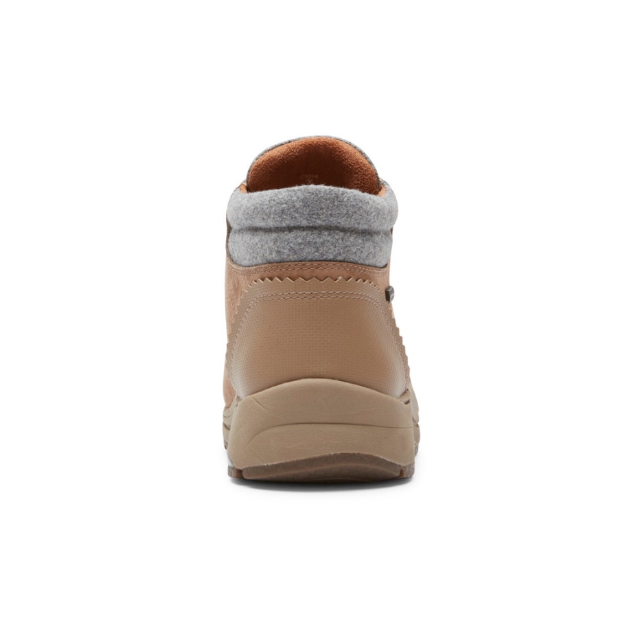 Rockport Kvinners Piper Hiker Bootie-vanntett Taupe