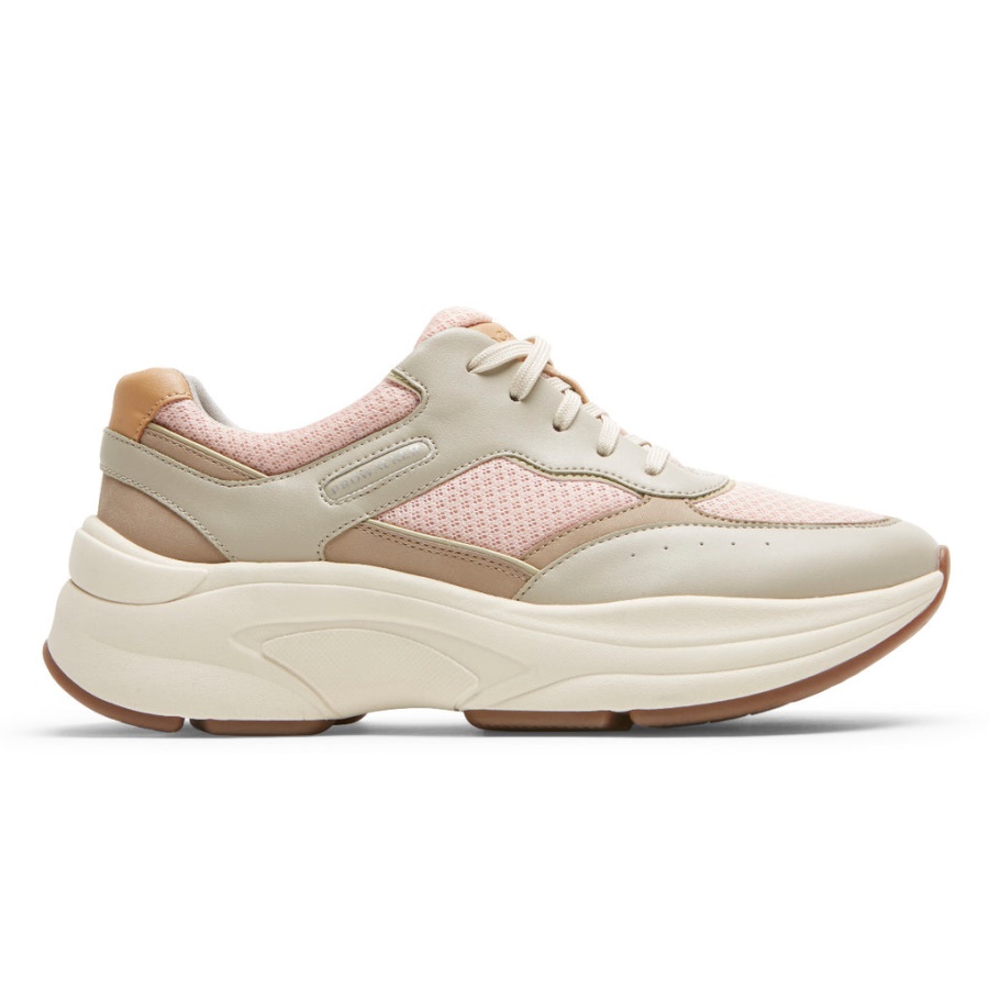 Rockport Dame Prowalker øko Sneaker Taupe Neutral