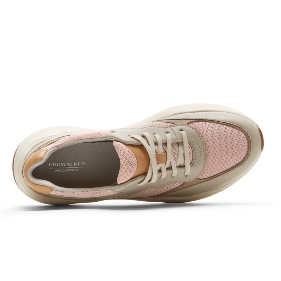 Rockport Dame Prowalker øko Sneaker Taupe Neutral