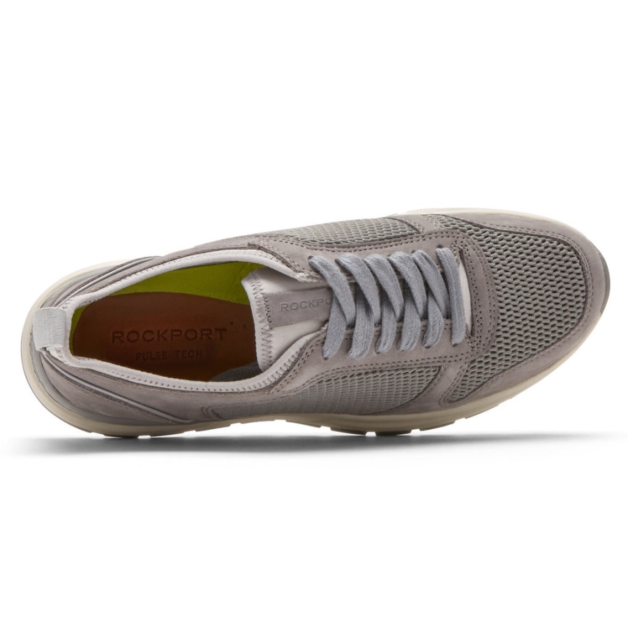 Rockport Dame Pulsetech Ubal Sneaker Gråmelert