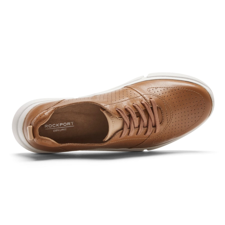 Rockport Kvinners R-evolution Vaskbar Snøresko Sneaker Spisskummen Vaskbar