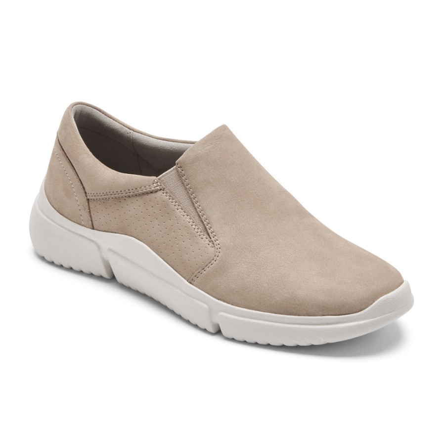Rockport Kvinners R-evolution Vaskbar Slip-on Sneaker Dove Vaskbar