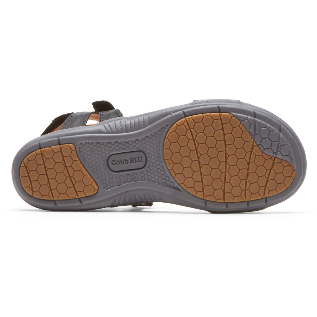 Rockport Rubey Asymmetrisk Sandal For Kvinner Svart