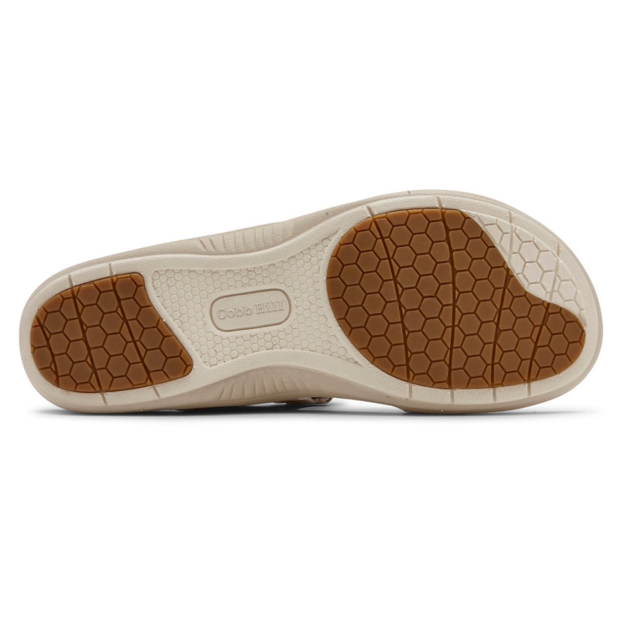 Rockport Dame Rubey String Sandal Hvit