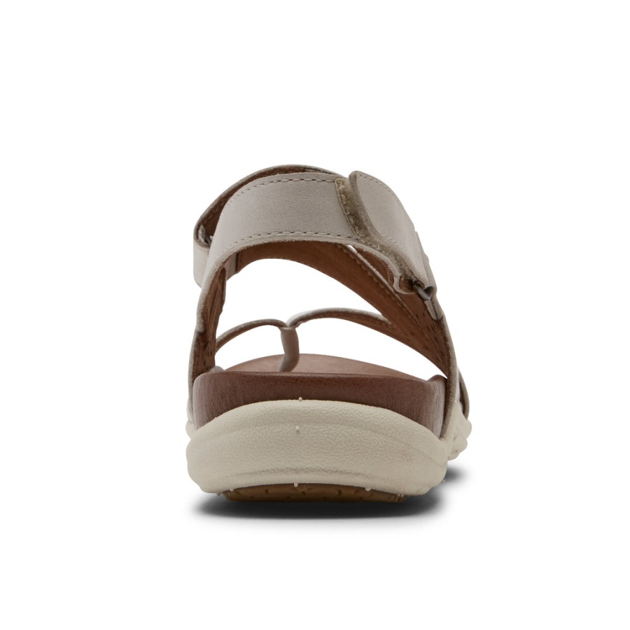 Rockport Dame Rubey String Sandal Hvit