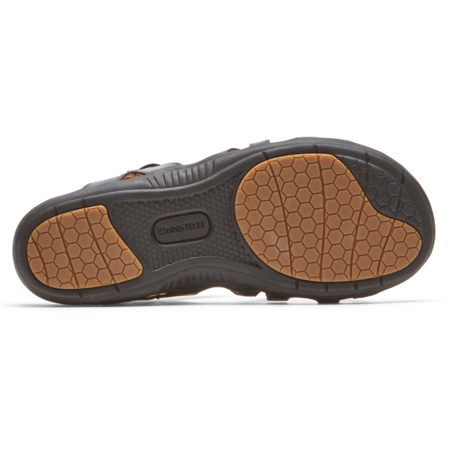 Rockport Dame Rubey Vevd Sandal Svart