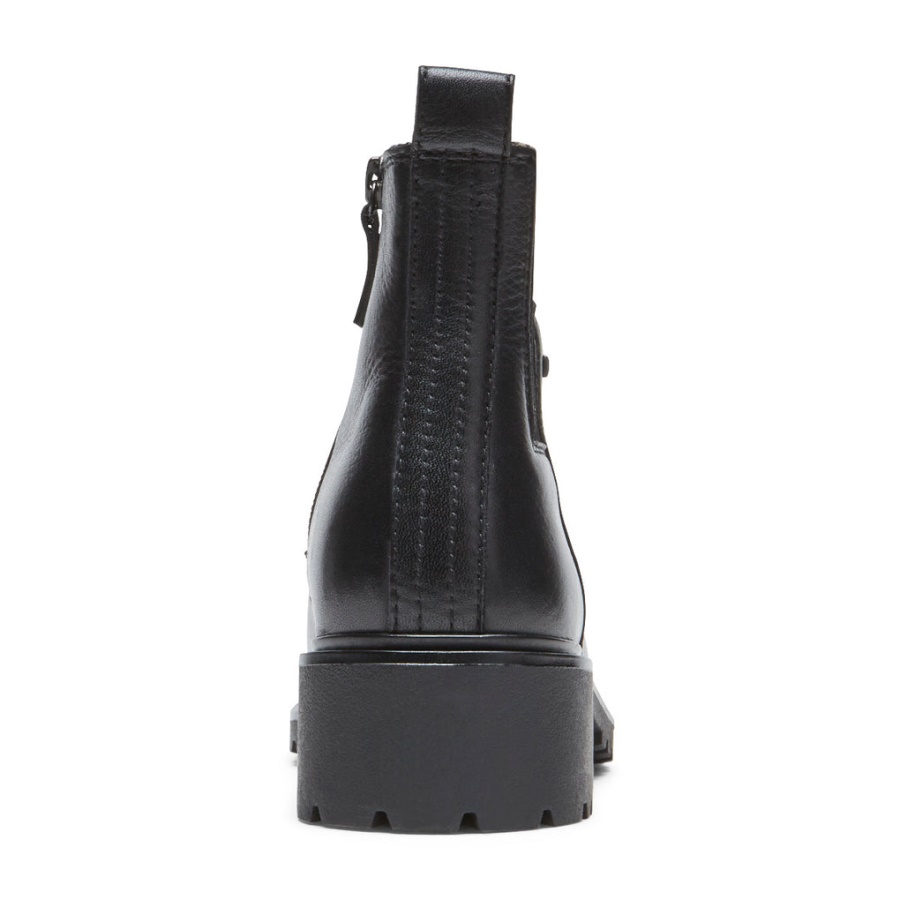 Rockport Dame Ryleigh Chelsea Støvel Vanntett Svart