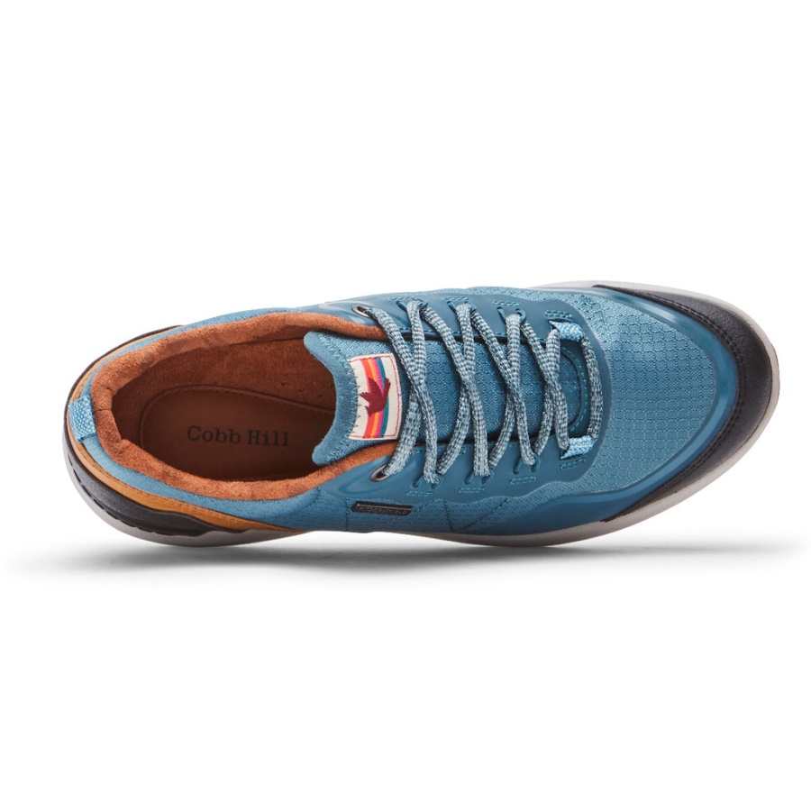 Rockport Skylar Slips For Kvinner, Sneaker-vanntett Blågrønn