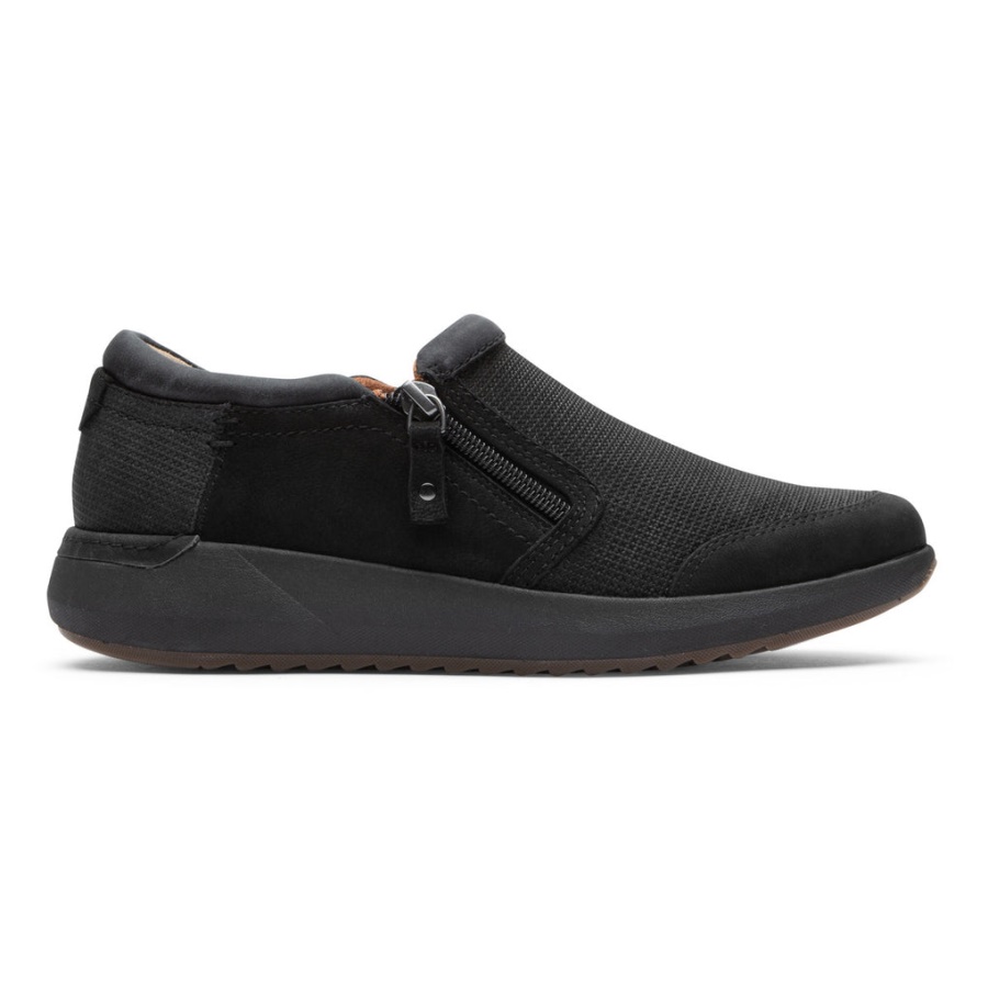 Rockport Dame Skylar Glidelås Slip-on Svart