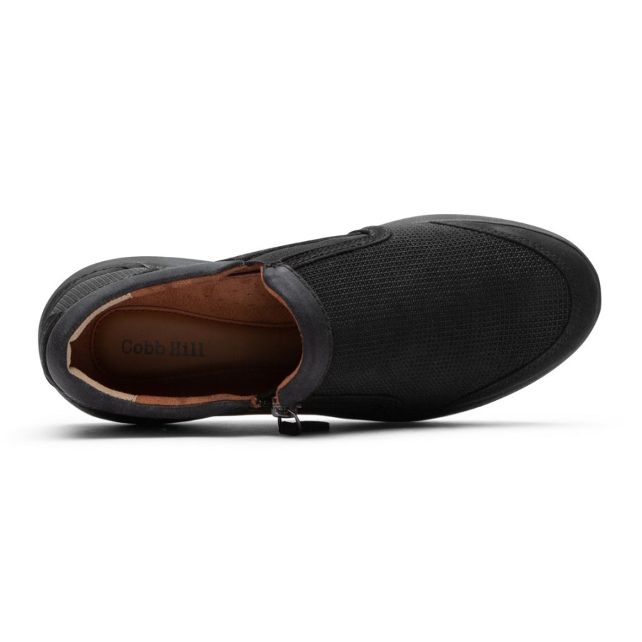 Rockport Dame Skylar Glidelås Slip-on Svart