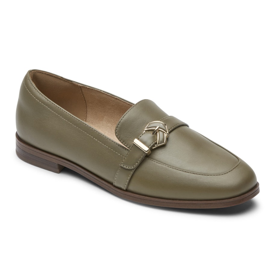 Rockport Kvinners Susana Knot Loafer Skog