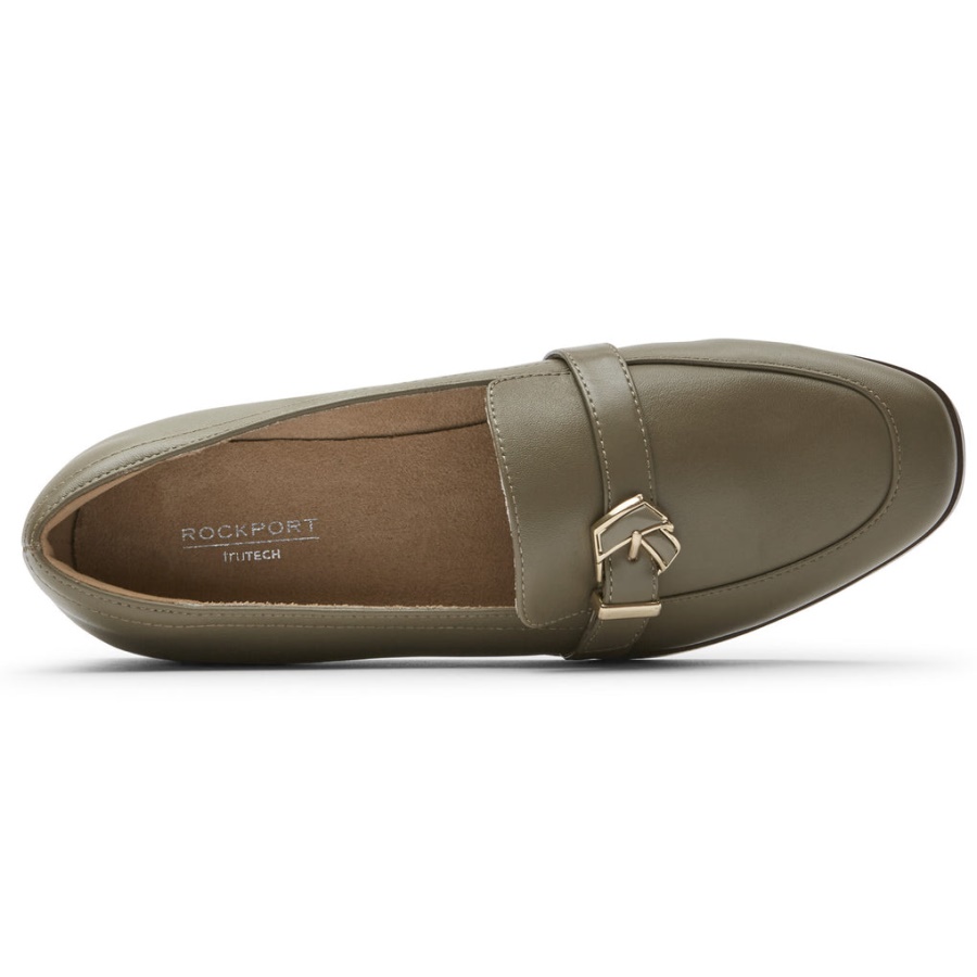 Rockport Kvinners Susana Knot Loafer Skog