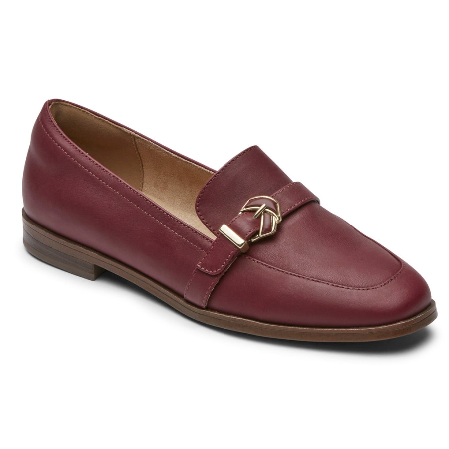 Rockport Dame Susana Knot Loafer Tawny Port