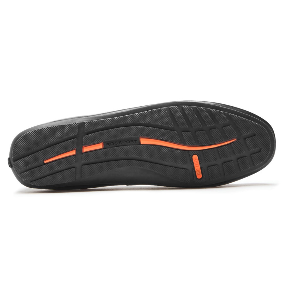 Rockport Dame Total Motion Driver Ornament Loafer Svart