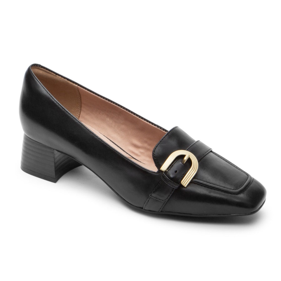 Rockport Dame Total Motion Esma Belte Loafer Svart