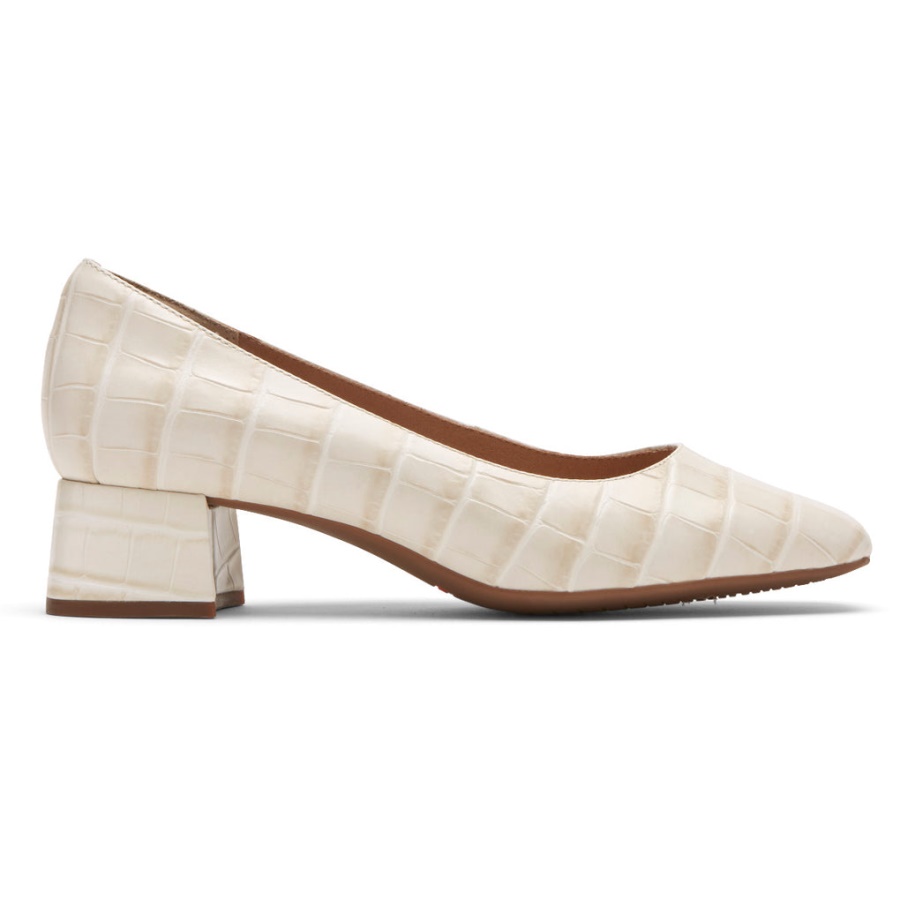 Rockport Dame Total Motion Esma Hæl Off-white
