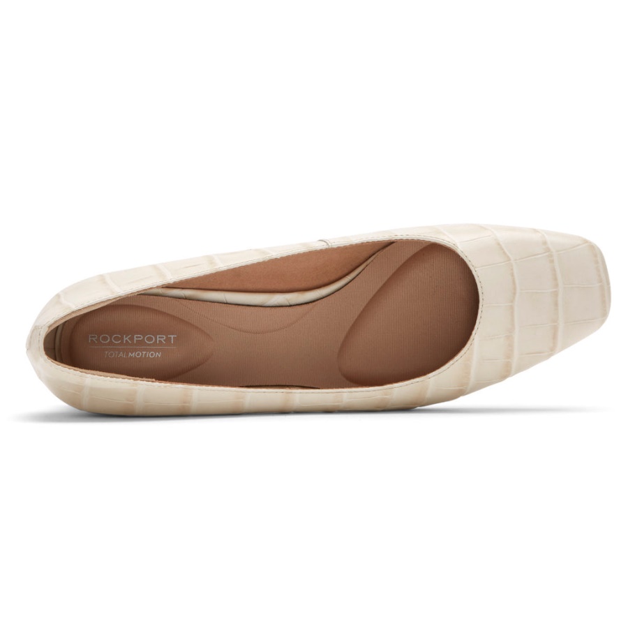 Rockport Dame Total Motion Esma Hæl Off-white