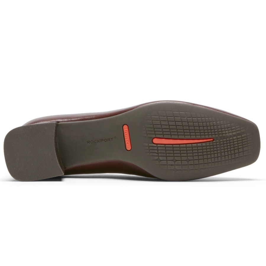 Rockport Dame Total Motion Esma Loafer Bourbon Pledd